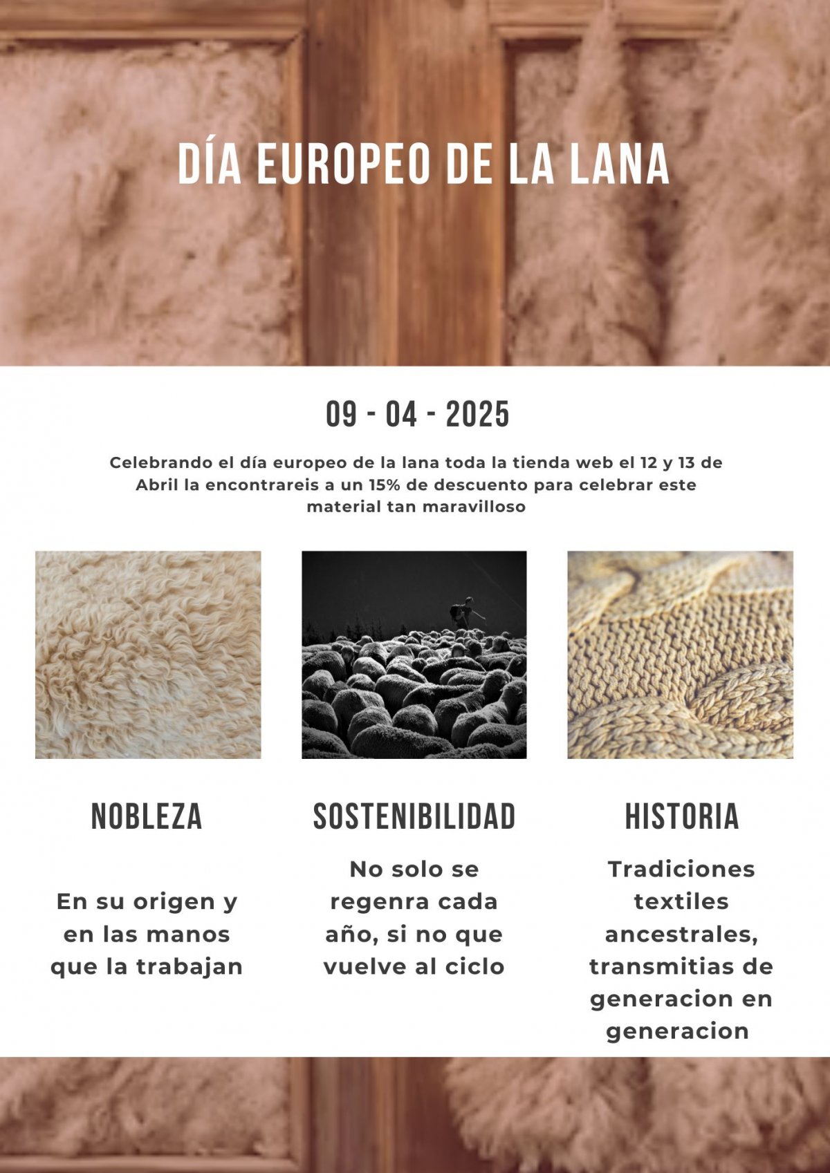 Día Europeo de la lana